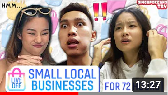 TheSmartLocal: Singaporeans Try: Living Off ONLY Small Local Businesses For 72 Hours